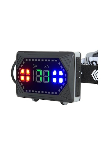 Watton Cree Tg 20.000 Lümen Şarjlı Kafa Lambası Wt-629 Çok Renkli