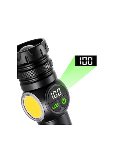 9 Mod Şarjlı Kamp Lambası El Feneri Wt-704