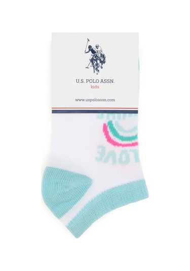 U.s. Polo Assn. Kız Çocuk Aqua Çorap 50304449-vr007 Aqua