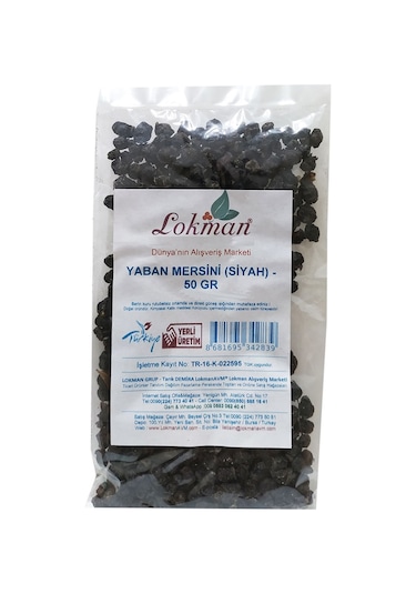 Lokman Avm Yaban Mersini Siyah 50 G