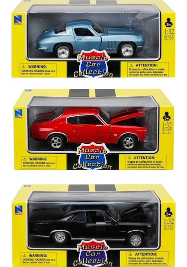 50477 Sun-Nry-1/32 Araba Muscle Seri 6A.12D. Sunman