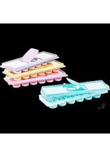 Bee Home Sarı Mor Silikon Tabanlı Buzluk 2li Set