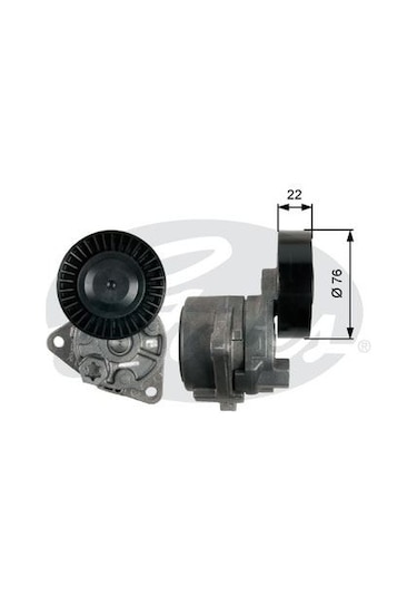 GATES T39217 Alternatör Gergi Rulmanı Bongo 03-K2900 08-Carnival 99-Terracan 01- 2.9TDCI
