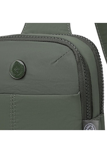 Smart Bags Mikro Poly Kumaş Kadın Bodybag Postacı Çantası 3337 Haki