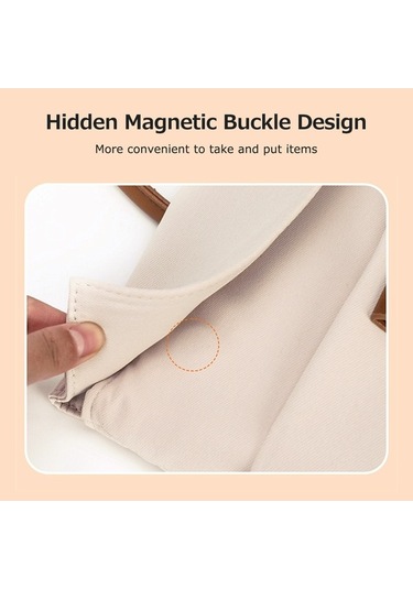 Pazly Taşınabilir Dizüstü Bilgisayar Çantası, Oxford Kumaş, Sıçrama Geçirmez, 34x24x3cm, Bej Renk, İş Ve Okul Kullanımı İçin Bej