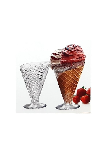 2 Adet Cornetto Dondurma Kasesi Külah Şeklinde Dondurma Kasesi 210 Ml