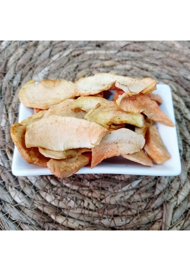 BURAĞIN BAHÇESİ SOYULMUŞ ELMA KURUSU 500 GR