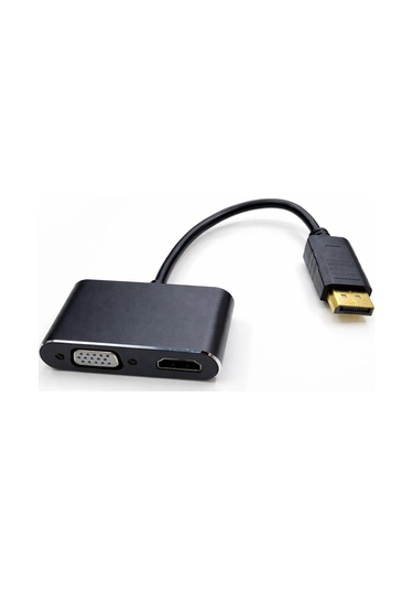Display To Hdmı+vga Çevirici Dönüştürücü Adaptör
