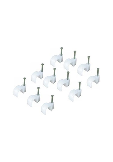 Pinguin Plastik Çelik Çivili Kroşe No:1 - 4 Mm, 100 Adetli Kutu