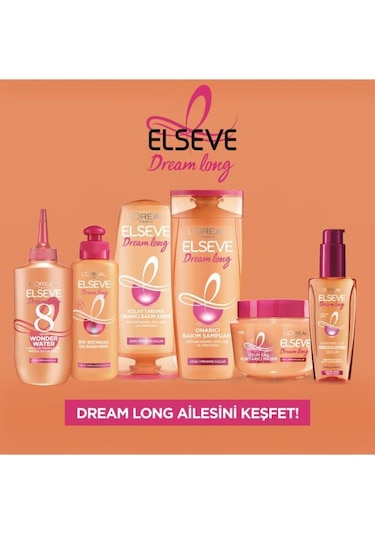Elseve Dream Long Onarıcı Bakım Şampuanı 390 ML