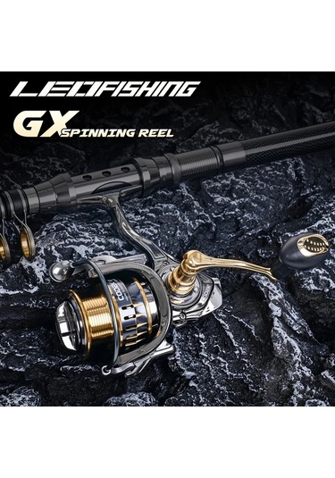 Xuweiwei Leofıshıng 1000 Ultra Pürüzsüz Döner Balıkçılık Makinesi 13+1 Bb Hafif Cnc Hat Yönetimi Dayanıklı Grafit Çerçeve Tuzlu Ve Tatlı Su Balıkçılığı İçin Ideal