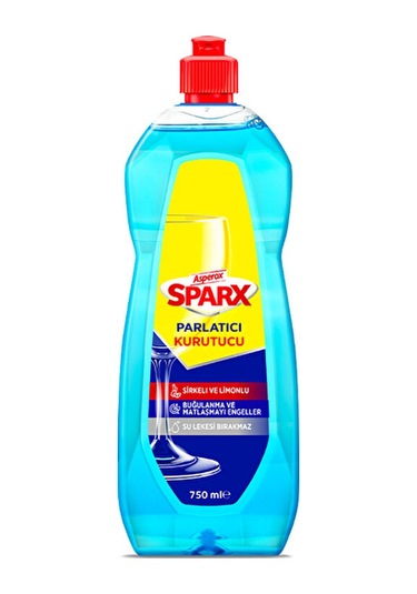Asperox Sparx Bulaşık Makinesi Parlatıcı 750 Ml