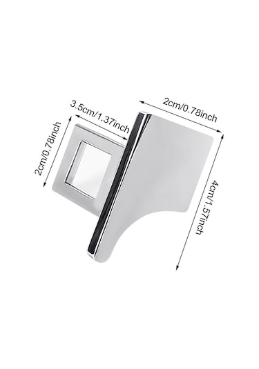 Geeksen Araba Emniyet Kemeri Kilit Tokası Baş Klipsi Evrensel Gizli Metal Emniyet Kemeri Fişi Alarm İptal Edici Durdurucu İç Aksesuarlar Renk: Siyah