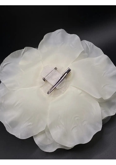 Amely Rid Büyük Ve İri Kumaş Gül Rengi Broş Tokası 165092813 Sütlü