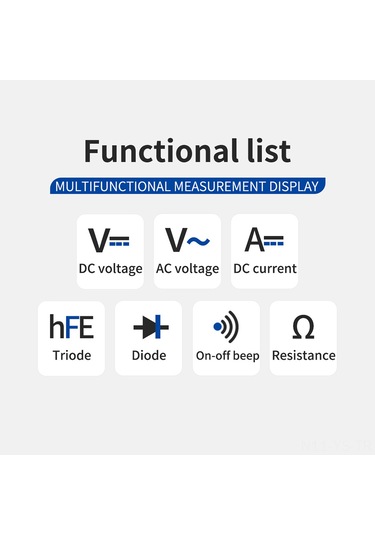 Yunboo Xl830l Sarı Dijital Multimetre: Elektrikçi İçin Yüksek Hassasiyetli Akım, Gerilim, Direnc Ölçer - Pil İle Teslim