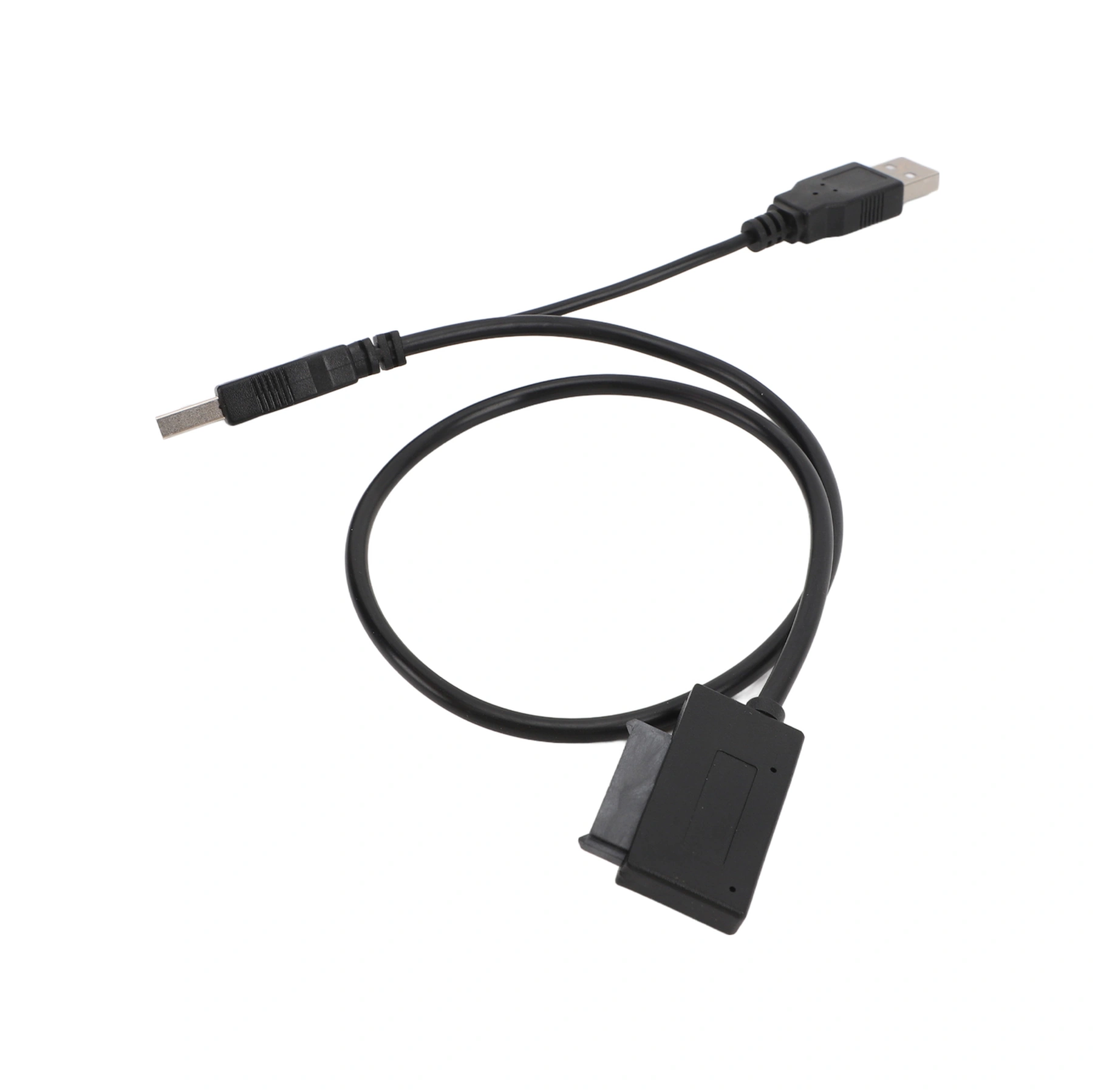 Vkemall Usb 2.0'dan 7+6 13pin Slimline Sata'ya Adaptör Kablosu - Dizüstü Bilgisayar Cd/dvd Rom Sürücüleri İçin, 480mbps Veri Transferi, Plug & Play