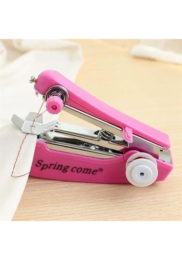 Ollevra Seyehat Ve Ev Tipi El Dikiş Dikme Makinası Spring Come Mini Kolay