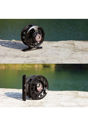 Skycity Tam Metal Balık Makinesi - Buz, Örümcek Ve Kayık Balıkçılığı İçin - Kesme Gücü - Sağ/sol El Değiştirilebilir