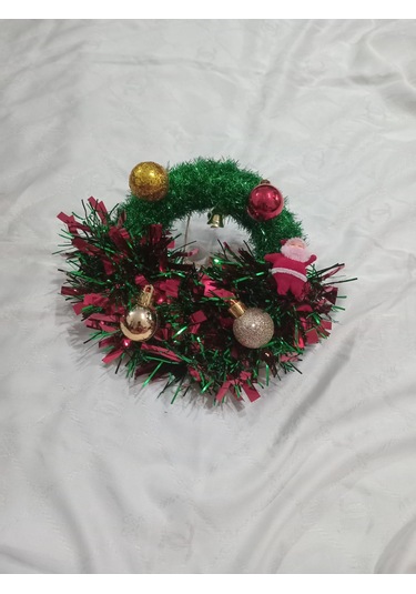 Yılbaşı Özel Kapı Süsü Ev