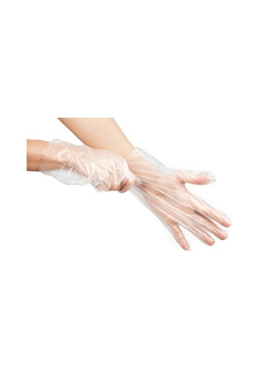 Hışır Şeffaf Eldiven Lüks - 100 Paket 1 Paket 100 Adet