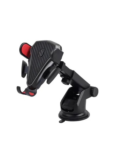 Otomatik kilitlenebilir özellikli kırmızı telefon tutacağı / SYTE182