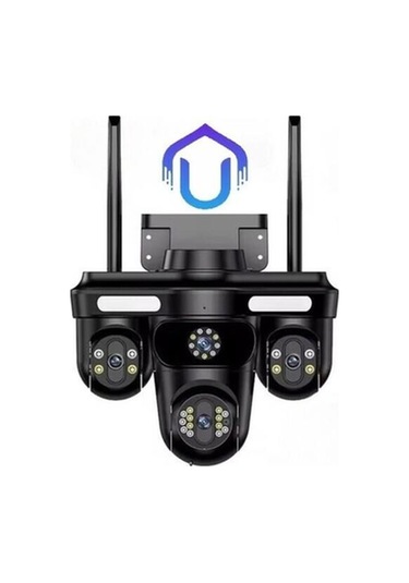 4 Kameralı Solar Kamera 4g Solar Kamera Aov Teknolojisi 7/24 Sürekli Kayıt-125878