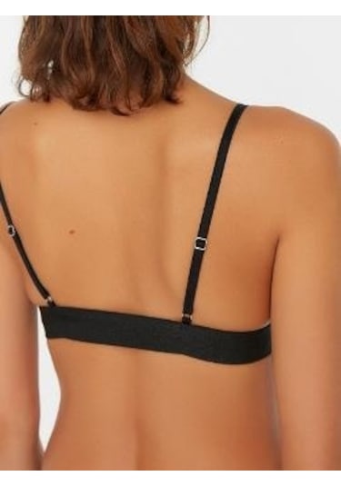 Deep Secret Beyaz-siyah Full Dantel Bralet Strıng Takım Ds20095brt 001