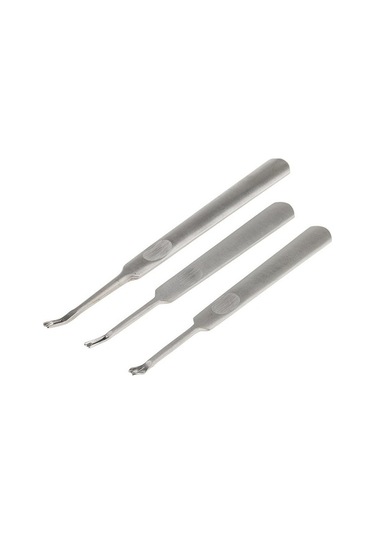 Ganzhoushop V U Suntek Skiving Şekilli Parça Kenar Groover El Dikiş Deri 3 Nf Çok Renkli