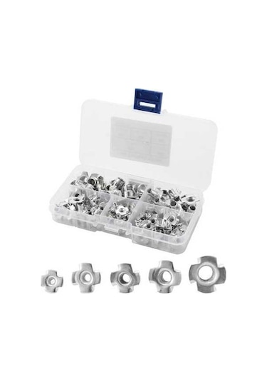 Tongxida 90 Adet Paslanmaz Çelik Vida Seti - 5 Farklı Boyutta Dayanıklı Bağlantı Elemanları