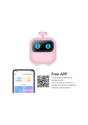 Os7567gr-2 Taşınabilir Termal Fotoğraf Mini Cep Yazıcı