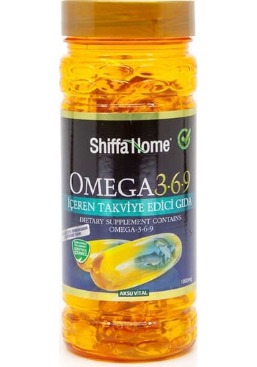 Shiffa Home Omega 3 6 9 200 Softjel (Omega 3-6-9)