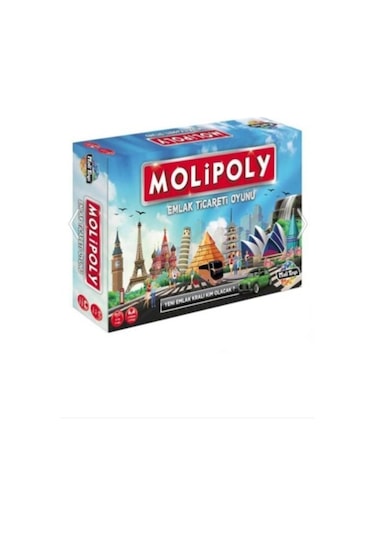 Molipoly Monopoly Metropol Mega City Emlak Ticaret Aile Oyunu