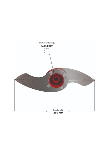 Enazon Sebze Doğrama İç Hazırlama Makinesi Bıçağı