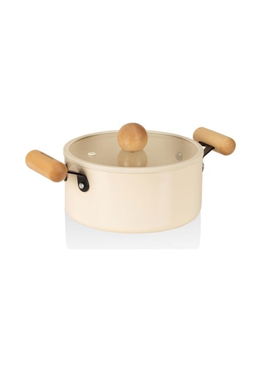 The Mia Cucina Di Mia Derin Tencere 24 Cm Cdm0005 Beyaz