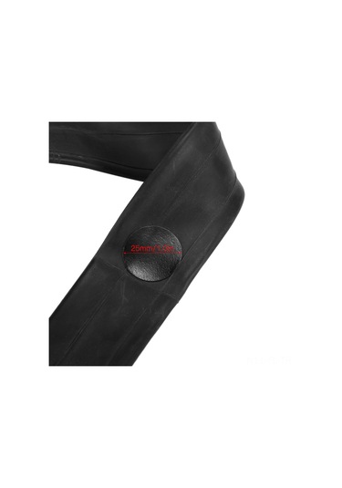 Lemestar 48 Adet Lastik Tamir Bandı, Reçine İçeren, Kolay Uygulama, Siyah Kauçuk, 25 Mm Boyutunda Siyah