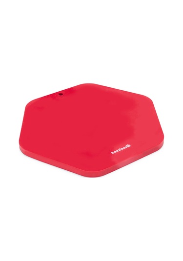 Beeztees Yavru Köpek Yaş Mama Yeme Oyuncağı, Sekizgen Şeklinde, Silikon, Pembe, 23x20cm