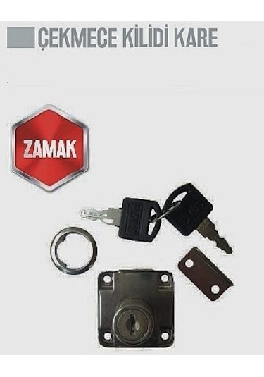 Bay-tec Baytaş Zamak Çekmece Kilidi Dolap Kilidi Kilit 1 Adet