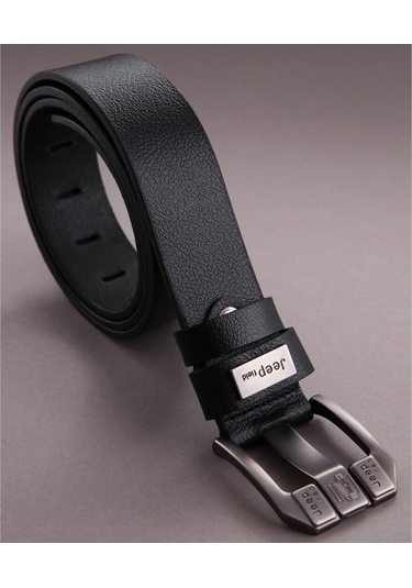 Jeep Field Hakiki Deri Erkek Kemer 001