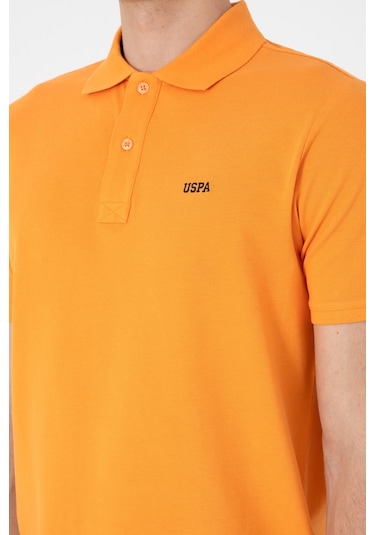 U.S. Polo Assn. Erkek Regular Fit Polo Yaka Turuncu Basic Tişört 50306007-VR051 U.S. Polo Assn. Erkek Regular Fit Polo Yaka Turuncu Basic Tişört 50306007-VR051