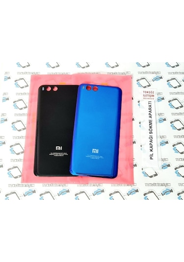 Xiaomi Mi 6 Arka Kapak Batarya Pil Kapağı (Cam) - (214611278)