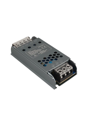 Ayt Ledx Aln-m12125 12 Volt 12.5 Amper 57x24x12mm Ultra Slim Metal Kasa Adaptör Şerit Led Kamera Adaptörü