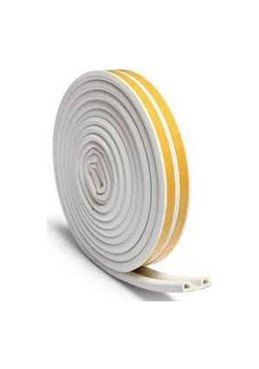 Kapı Pencere Izalasyon Bandı Kapı Altı Rüzgar Önleyici Kapı Pencere Fitili Beyaz 10x2 Metre Tesisa