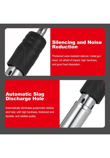 Pazly Kademeli Manuel Çivi Tabancası - Tavan/kablo Gizleme/montaj İçin 7.3mm Çivi Atma Makinesi