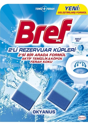 Bref Koku Giderici Jel Küpü - Okyanus 8 Li Set 4pk 2
