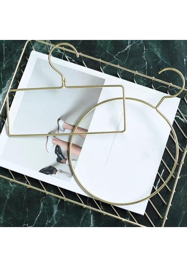 Suntek Kravat Susturucular Eşarp Pantolon Askısı Dolap Zarif Altın