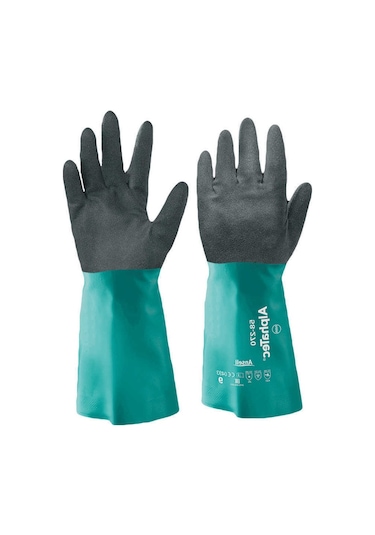 Ansell Alphatec 58-270 Kimyasal Ve Sıvı Korumalı Iş Eldiveni