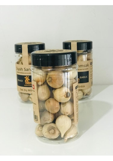 Edovital Siyah Sarımsak Tek Diş Mürdük 3 x 150 G