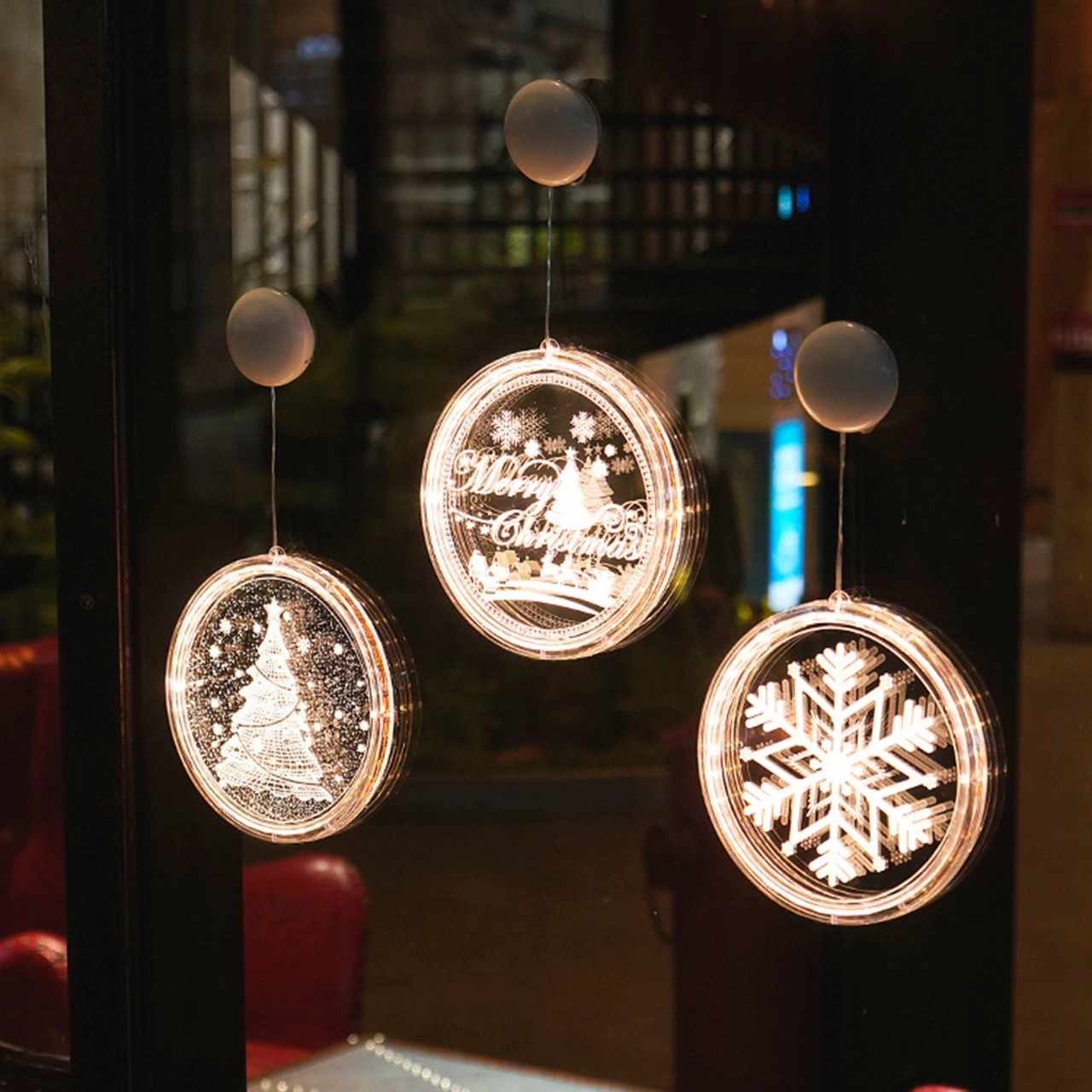 Youtek 22cm Ağaç Şeklinde Led Noel Dekorasyon Lambası, Sürekli Isınık Beyaz Işık, Ip44 Su Geçirmez, 3aaa Pil Pil Yok Diğer