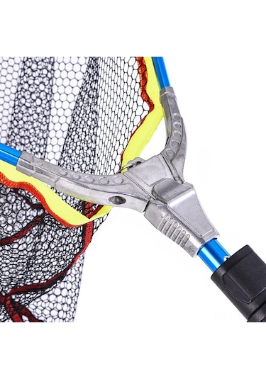 Novahub Alüminyum Teleskopik Saplı Pratik Balık Kepçesi - 200cm Uzunluk, 700g Hafif