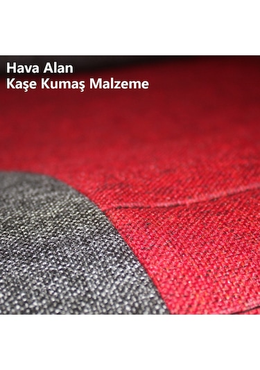 Xprime Omega Kumaş Oyuncu Koltuğu Kırmızı (501987956)